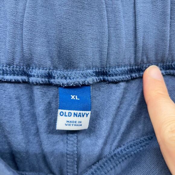 NEW Old Navy Blue Knit Sweats Sweat Pants XL Loungewear Casual - Picture 6 of 6